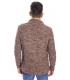 Gaudi Jeans - giacca in maglia beige/bordeaux 52bu56001