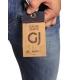 Gaudi Jeans - Jeans denim con zip 52bu26010