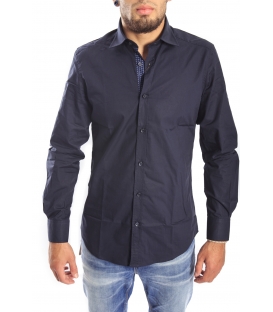 Antony Morato Camicia in cotone BLU mmsl00274