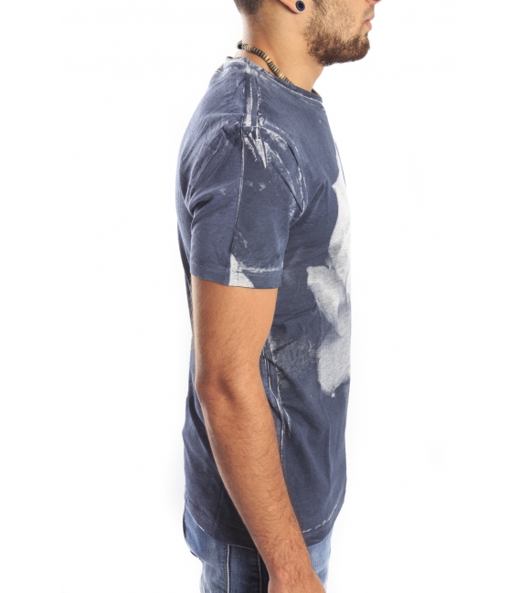 Antony Morato T-shirt con stampa GRIGIO MELANGE mmks00572