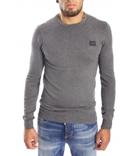 Antony Morato Sweat with logo Grey mmsw00448