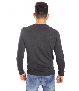 Antony Morato Sweat with logo DARK GREY mmsw00448