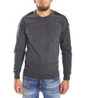 Antony Morato Sweatshirt with eco- leather detail mmfl00197