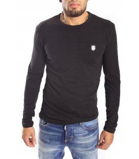 Antony Morato Maglia girocollo con logo BLACK mmKL00163