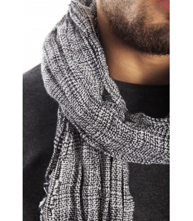 Antony Morato Scarf col. BLACK/GREY MMSC00168