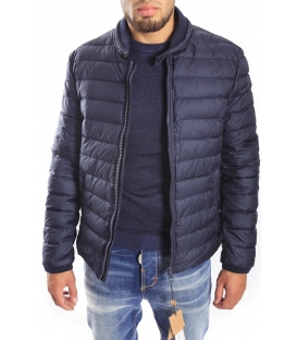 Antony Morato Padded jacket with zip BLUE MMCO00247