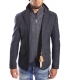 Antony Morato Jacket slim 2 buttons + zip BLUE MMJA00171