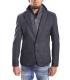 Antony Morato Jacket slim 2 buttons + zip BLUE MMJA00171