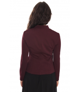 RINASCIMENTO Jacket with buttons BORDEAUX Art. CFC0069676003