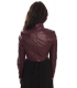 RINASCIMENTO Jacket n eco-leather BORDEAUX Art. CFC0069951003