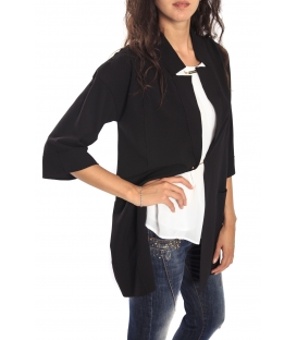 RINASCIMENTO Long jacket BLACK Art. CFC0069680003