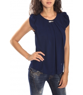 RINASCIMENTO Blusa / Top maniche corte BLUE Art. CFC0069665003