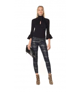DENNY ROSE Jersey sleeve 3/4 BLACK 52DR61024