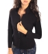 SUSY MIX Jacket with buttons BLACK Art. 5306