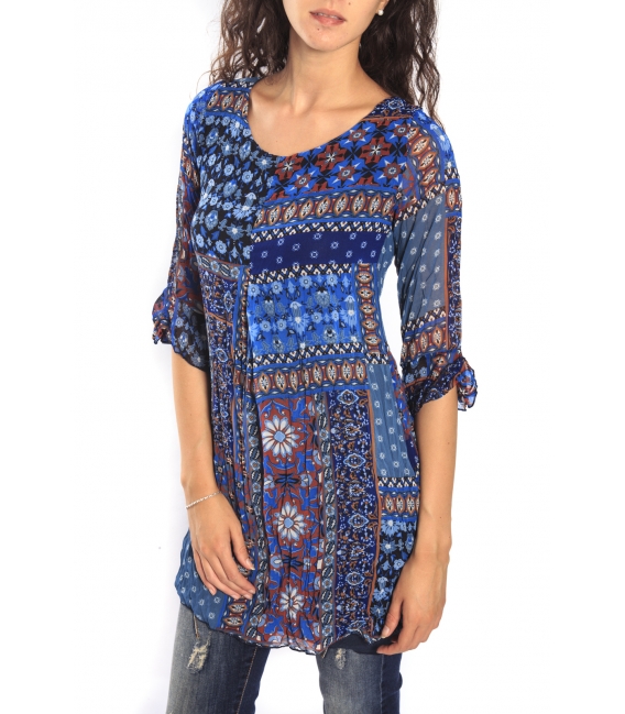 SUSY MIX Jersey / Short dress FANTASY BLUE Art. 61902