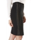 ALMAGORES Gonna a tubo tulle NERO Art. 541AL70758