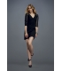 ALMAGORES Dress with pailettes BLACK Art. 541AL10010