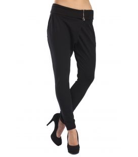 RINASCIMENTO Pantalone boyfriend baggy NERO Art. CFC0069915003