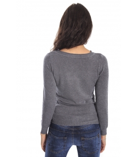 RINASCIMENTO Maglia maniche lunghe GREY Art. CFM0007252003