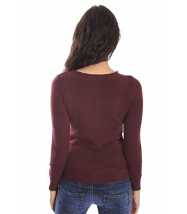 RINASCIMENTO Maglia maniche lunghe BORDEAUX Art. CFM0007252003