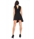 DENNY ROSE Jumpsuit / Kleid mit Reißverschluss SCHWARZ 52DR21014