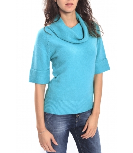 GRAFFIO Sweat with neck short sleeve MENTA Art. WGD378