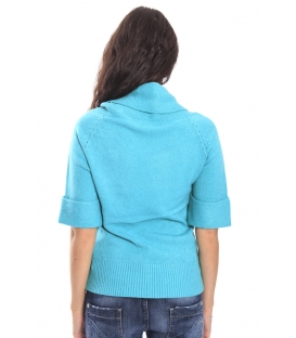 GRAFFIO Sweat with neck short sleeve MENTA Art. WGD378