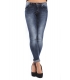 J-CUBE Jeans slim fit with zip col. DENIM Art. JC156