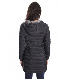 HOMEWARD Padded jacket 100 grams with zip. BLACK / GREY Art. HLC353