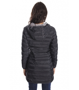 HOMEWARD Padded jacket 100 grams with zip. BLACK / GREY Art. HLC353