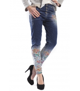 MARYLEY jeans boyfriend 4 buttons DENIM B615 SPRING/SUMMER 2015 MADE IN ITALY