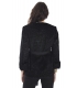 DENNY ROSE Jacket / Coat with belt BLACK 52DR31002