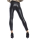 DENNY ROSE Pantalone leggings slim fit ecopelle NERO 52DR21018