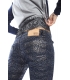 DENNY ROSE Pantalone slim fit effetto metallizzato FANTASY 52DR21005