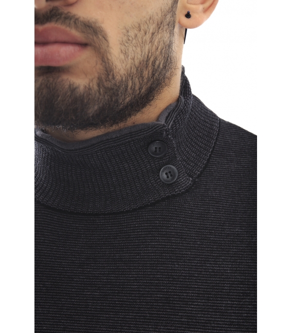 DIKTAT Sweater with buttons GREY Art. D77088