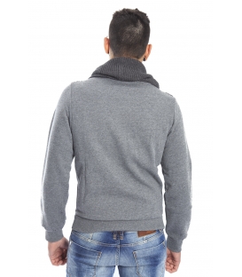 DIKTAT Sweatshirt with wool and pile inside GREY Art. D77221