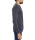 Gaudi Jeans -Jersey crew-neck with pocket DARK GREY 52bu67186
