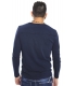 Gaudi Jeans -Jersey crew-neck with pocket BLUE 52bu67186