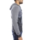 Gaudi Jeans - Sweatshirt with hood and print GREY 52bu56048