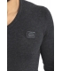 Antony Morato Sweater with V-neck GRIGIO MELANGE MMSW00449