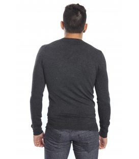 Antony Morato Maglia con scollo a V GRIGIO MELANGE MMSW00449