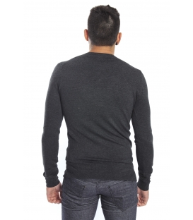 Antony Morato Maglia con scollo a V GRIGIO MELANGE MMSW00449