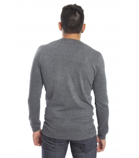 Antony Morato Sweater with V-neck GRIGIO MMSW00449