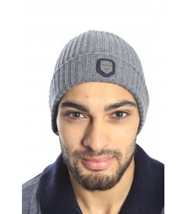 Antony Morato Hat with logo in cotton GREY MMHA00103