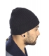 Antony Morato Hat with logo in cotton BLACK MMHA00103
