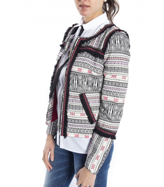 ALMAGORES Ethnic jacquard jacket FANTASY Art. 541AL30323