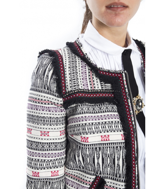 ALMAGORES Ethnic jacquard jacket FANTASY Art. 541AL30323