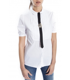 ALMAGORES Shirt with short sleeve WHITE Art. 541AL40400