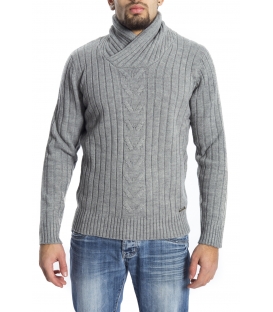 GRAFFIO Sweater with neck GREY Art. WGU129