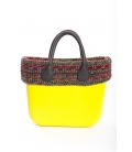 Fullspot O'Bag Mini borsa completa Lime con bordo lana